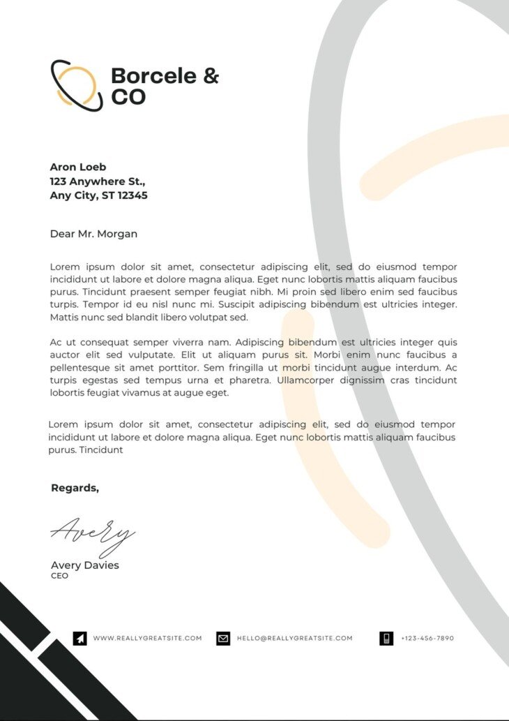 Letterheads