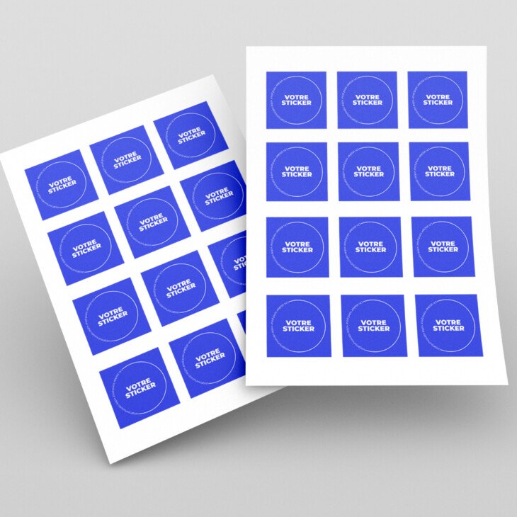 Stickers on Sheet - Image 2
