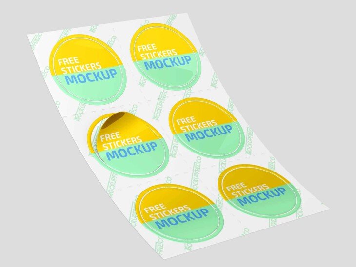 Stickers on Sheet - Image 3